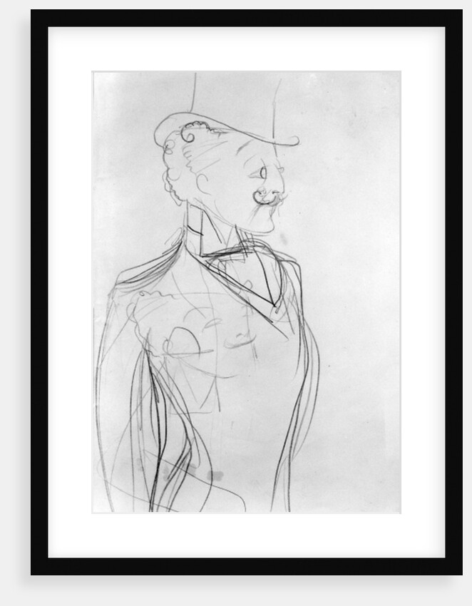 Portrait of Boni de Castellane by Sem