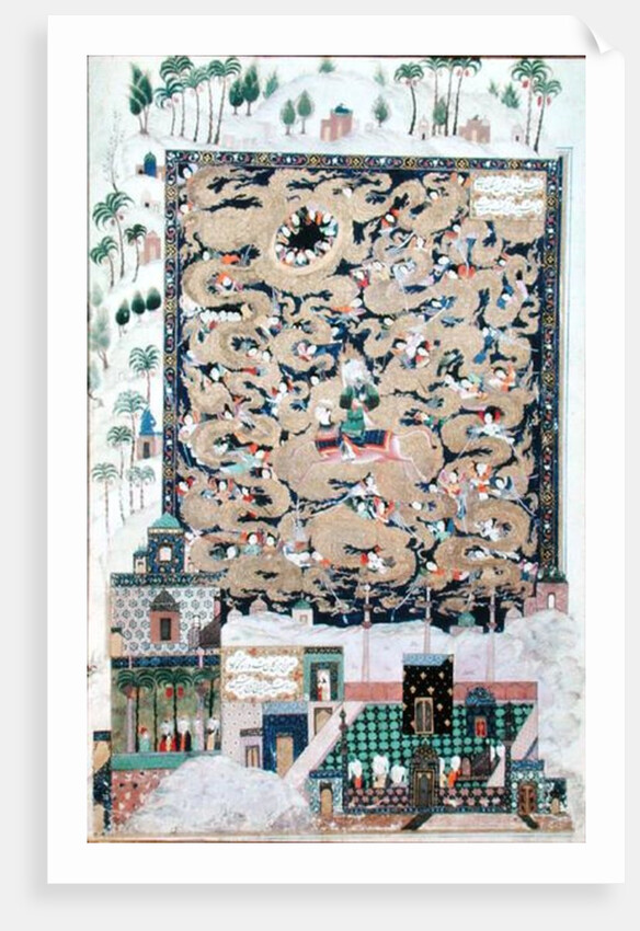 The Ascension of Mohammed by Islamic School