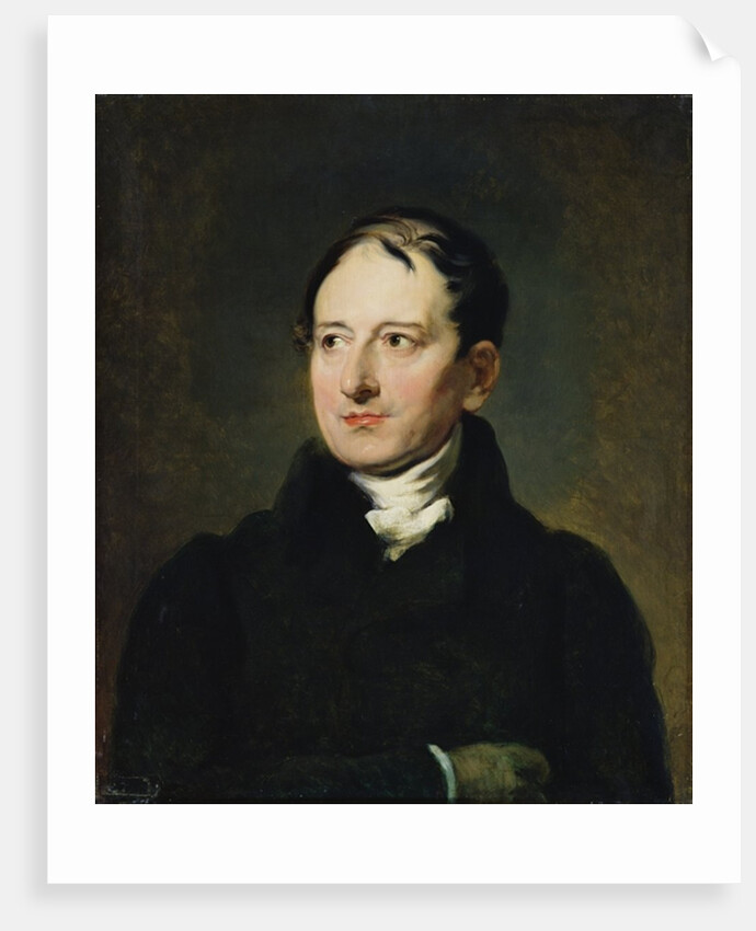 Baron Francois Pascal Simon Gerard copy of a portrait by Thomas Lawrence by Jean Alaux