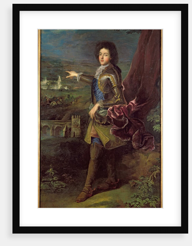 Portrait of Louis Auguste de Bourbon Duke of Maine by Francois de Troy
