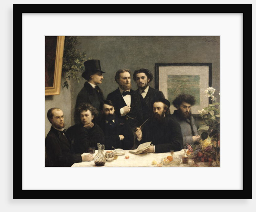 A Corner of the Table, 1872 by Ignace Henri Jean Fantin-Latour