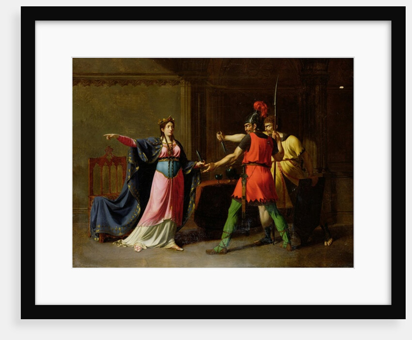 Fredegunde Arming the Assassins of Sigebert by Emmanuel Wallet