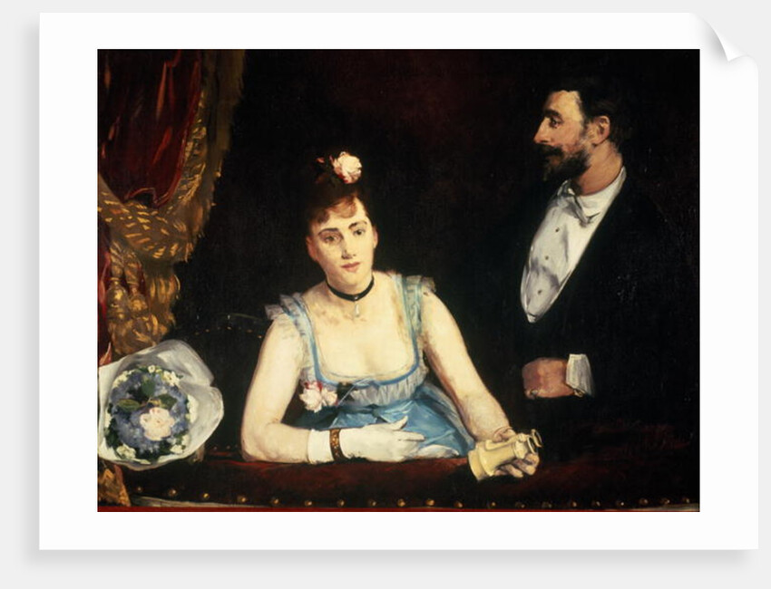 A Box at the Italians' Theatre, 1874 by Eva Gonzales