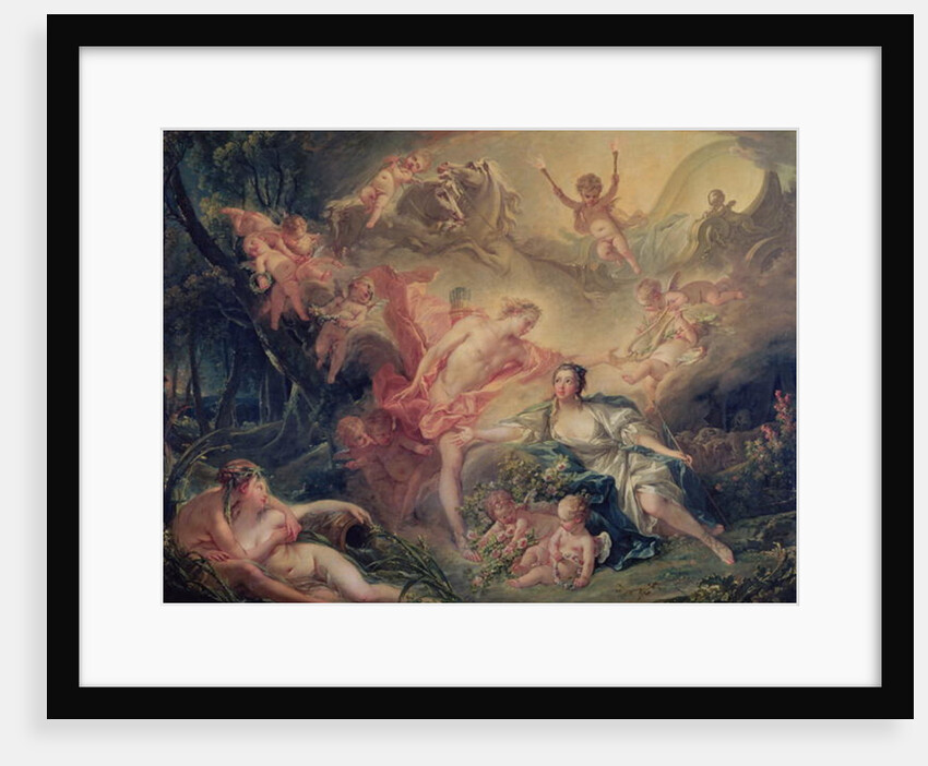 Apollo Revealing his Divinity to the Shepherdess Isse, 1750 by Francois Boucher