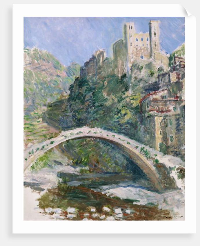 The Castle of Dolceacqua, 1884 by Claude Monet