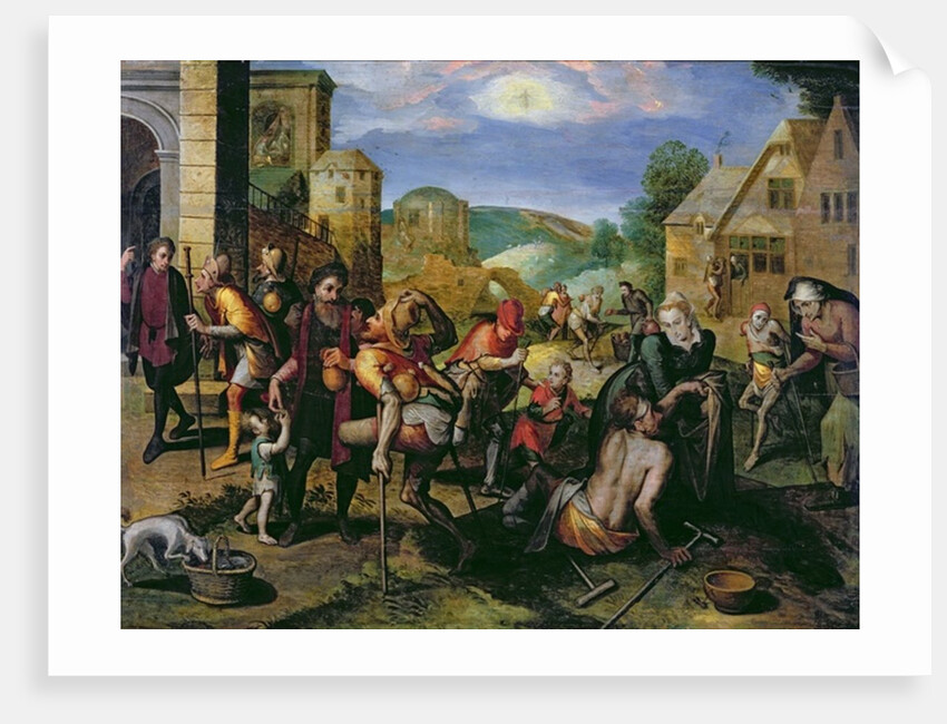 The Works of Mercy by Master of the Prodigal Son