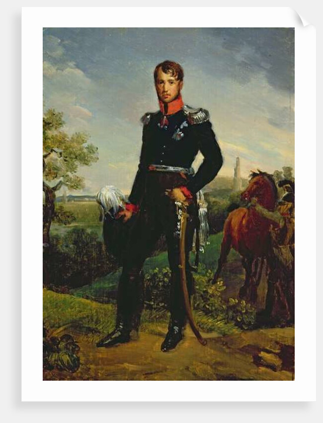 Frederic William III King of Prussia, 1814 by Francois Pascal Simon Baron Gerard