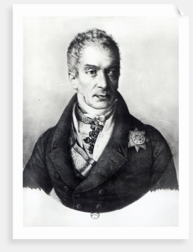 Klemens Wenzel Nepomuk Lothar Prince of Metternich-Winneburg by French School