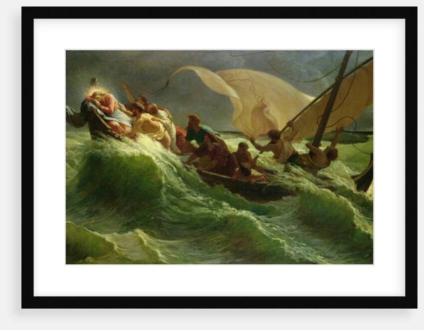 Christ Asleep in his Boat by Jules Joseph Meynier