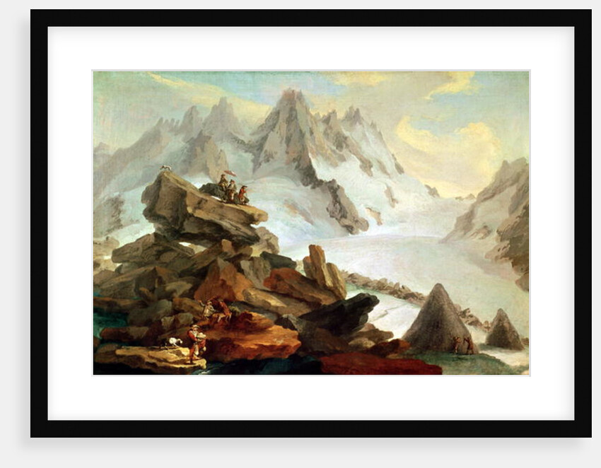 The Mountains at Lauteraar, 1776 by Caspar Wolf