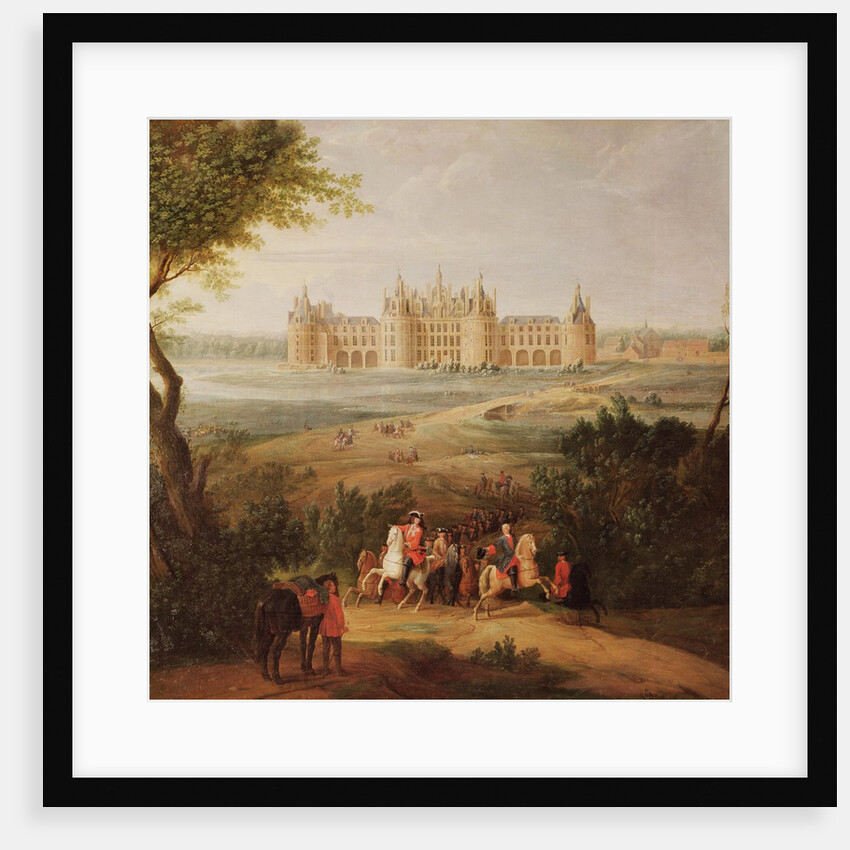 The Chateau de Chambord, 1722 by Pierre-Denis Martin