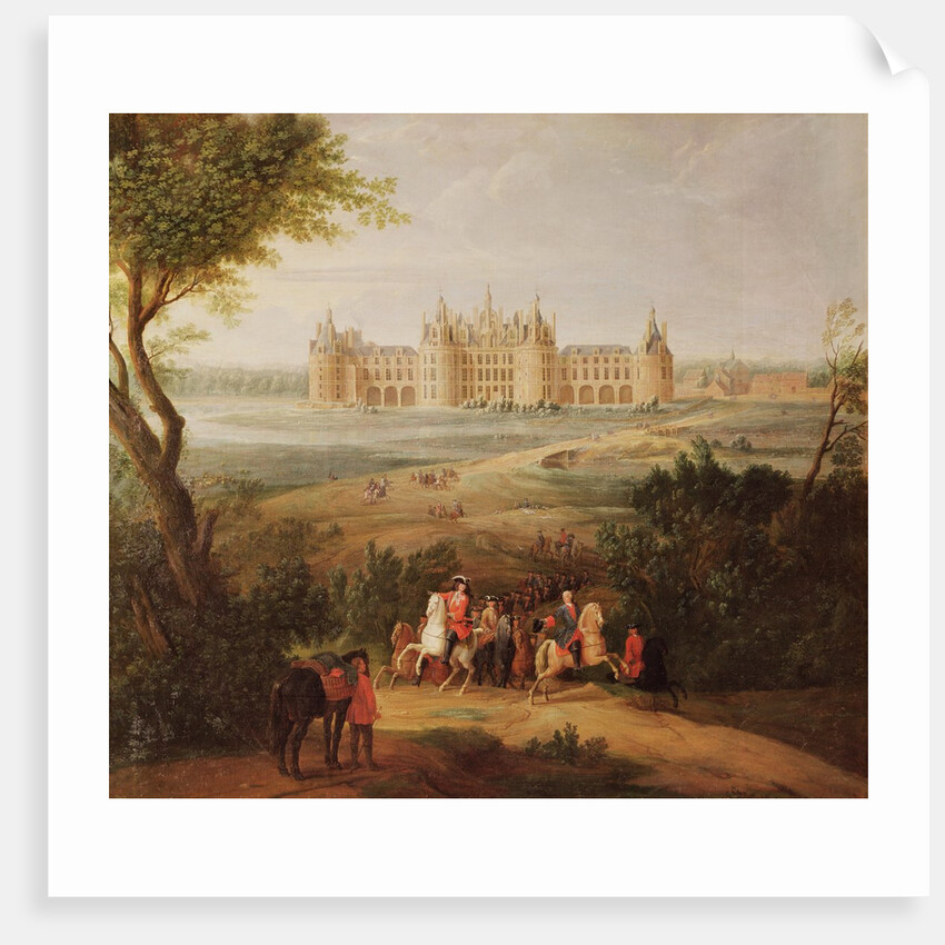 The Chateau de Chambord, 1722 by Pierre-Denis Martin