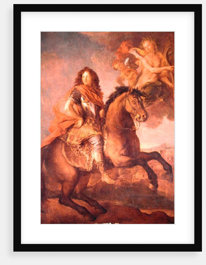 Portrait of Armand Jean Vignerot, Duc de Richelieu at the Siege of Castellamare in 1647 by Charles de Lafosse