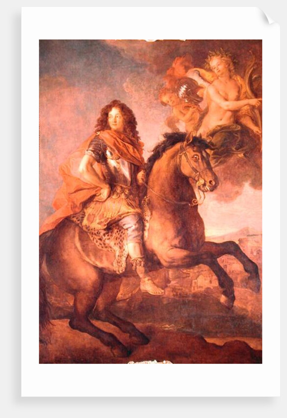 Portrait of Armand Jean Vignerot, Duc de Richelieu at the Siege of Castellamare in 1647 by Charles de Lafosse