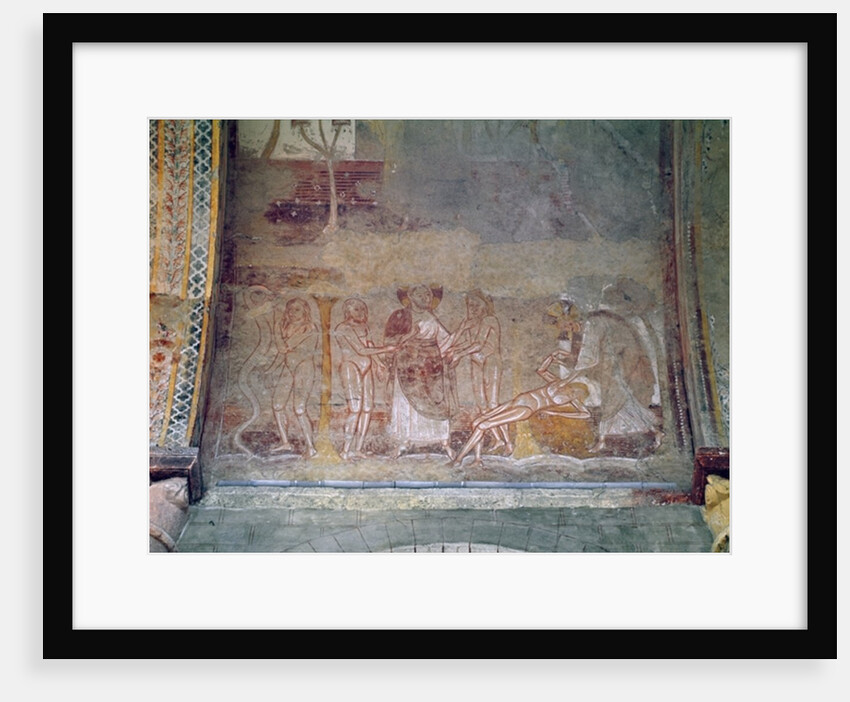 The Creation of Woman and Eve and the Serpent by French School