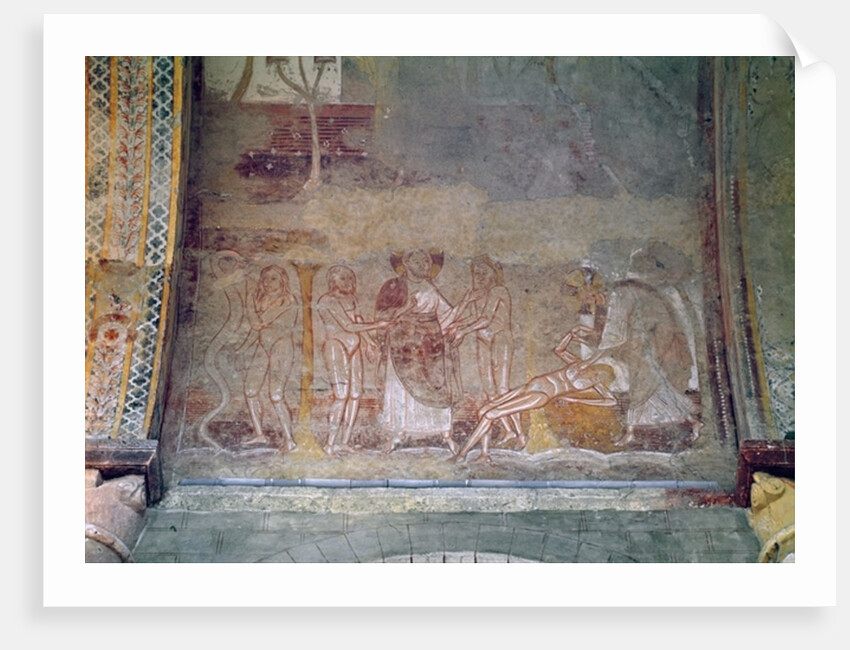 The Creation of Woman and Eve and the Serpent by French School