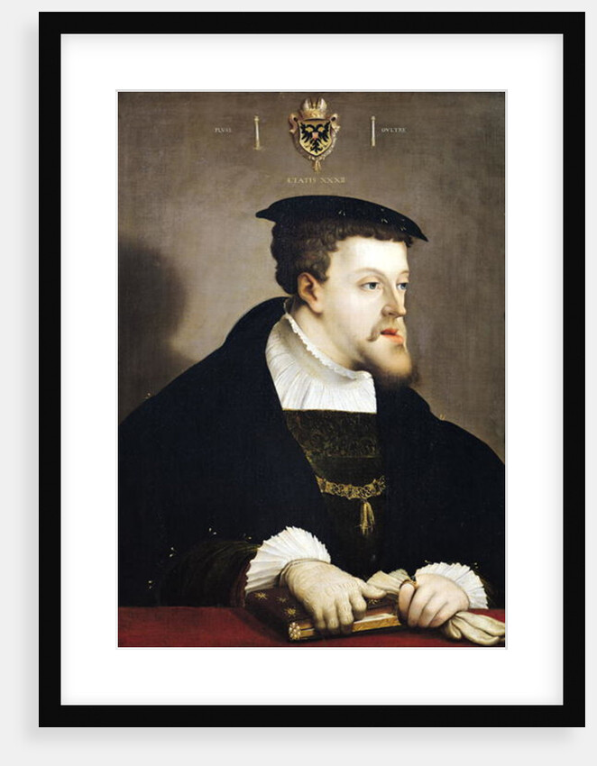 Charles V Holy Roman Emperor, 16th century by Christoph Amberger