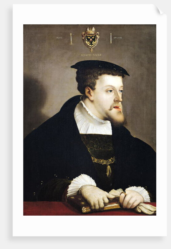 Charles V Holy Roman Emperor, 16th century by Christoph Amberger