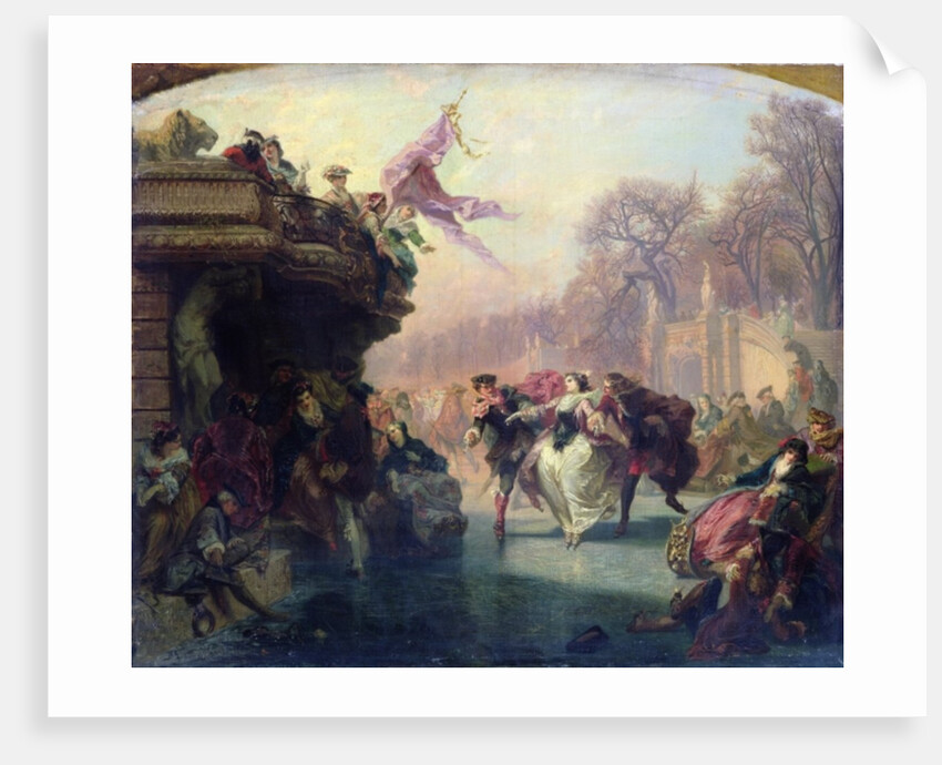 The Skaters by Henri Baron