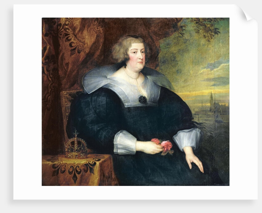 Marie de Medici 1631 by Anthony van Dyck