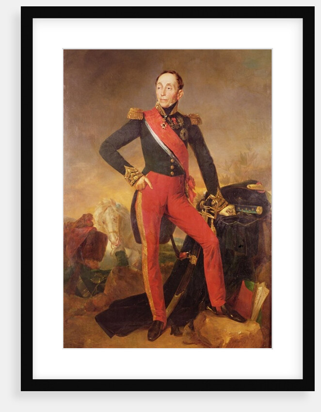 Portrait of Marquis Emmanuel de Grouchy Marshal of France, c.1835 by Jean Sebastien Rouillard