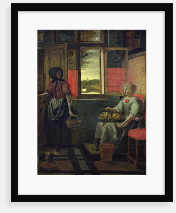 A Dutch Interior by Pieter de Hooch