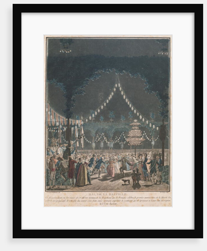 The Bastille Ball by Jacques Francois Joseph Swebach