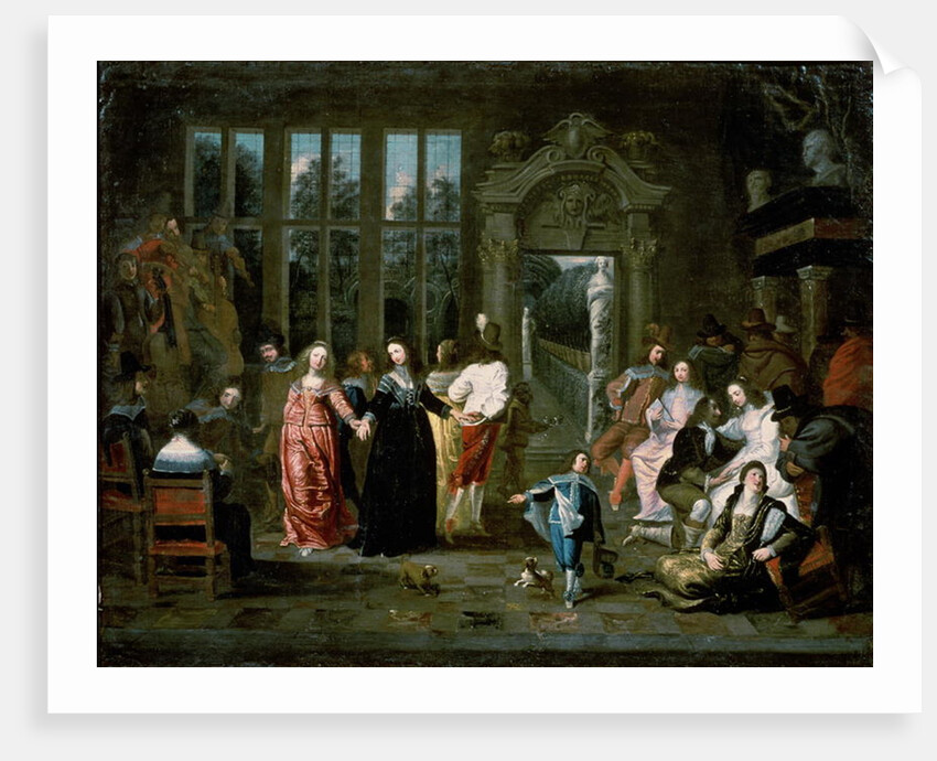 The Ball by Hieronymus Janssens