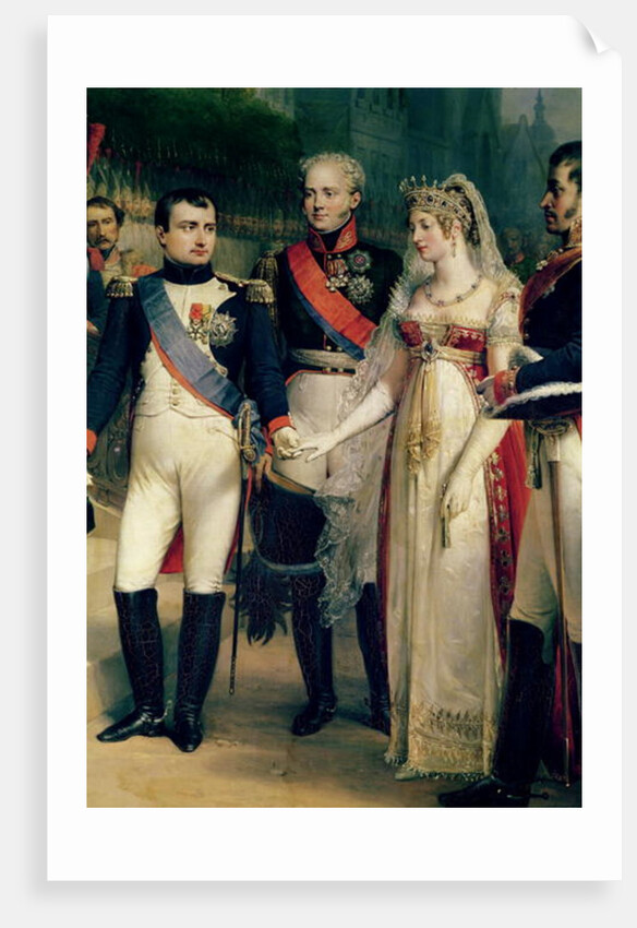 Napoleon Bonaparte Receiving Queen Louisa of Prussia at Tilsit, 6th July 1807, 1837 by Nicolas Louis Francois Gosse