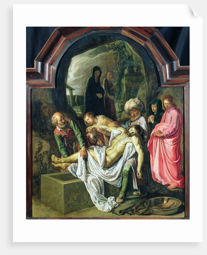 The Entombment of Christ by Pieter Lastman