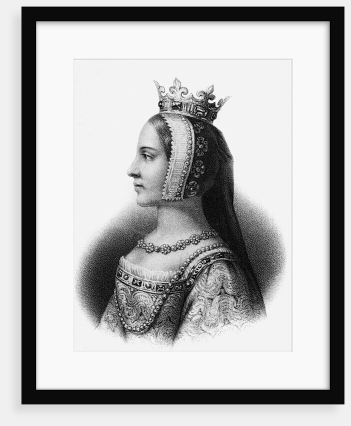 Jeanne de Boulogne, great grand-daughter of Robert V, Comte d'Auvergne by School French