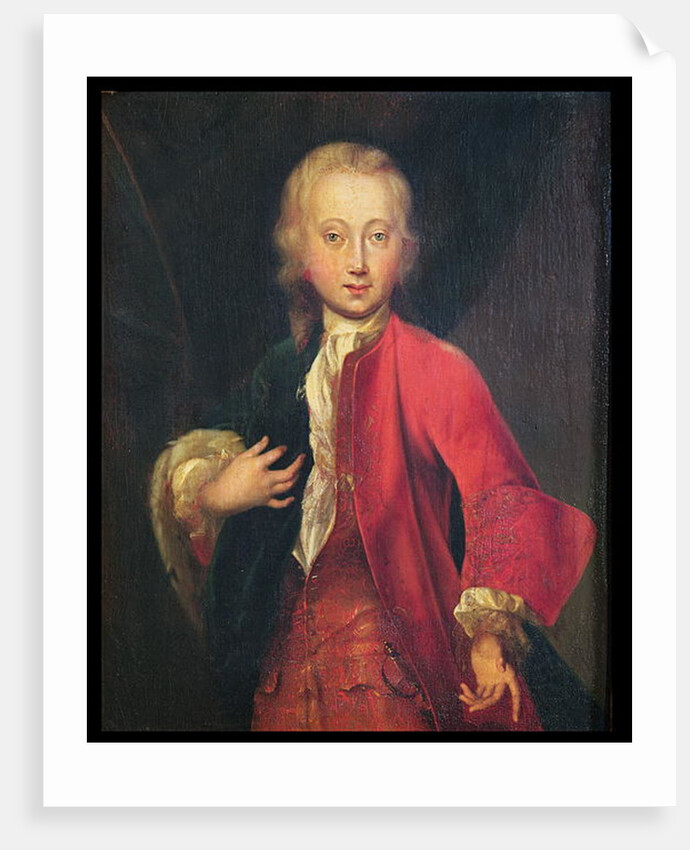 Portrait of Comte Maurice de Saxe Aged Fifteen, c.1711 by Adriaan van der Werff