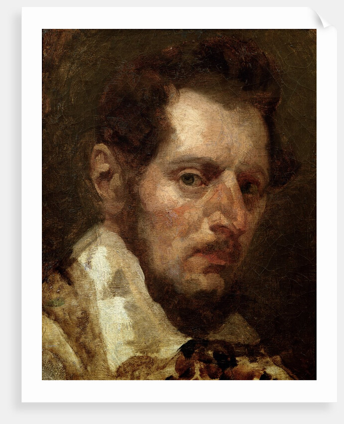 Self portrait by Theodore Gericault