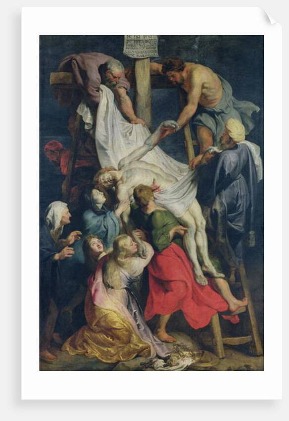 Descent from the Cross, 1617 by Peter Paul Rubens