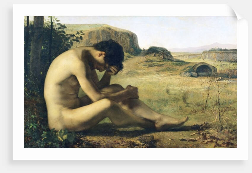 The Prodigal Son, 1863 by Emile Salome