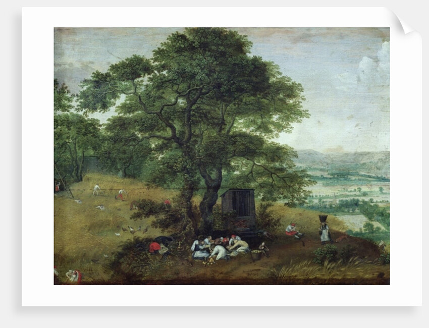 The Harvest by Lucas van Valckenborch