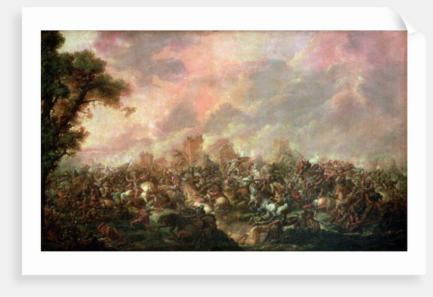 The Defeat of Darius by Alexander the Great 331 BC by Francois Louis Joseph Watteau