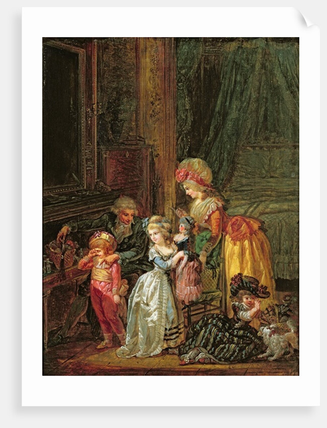St. Nicholas's Day by Francois Louis Joseph Watteau