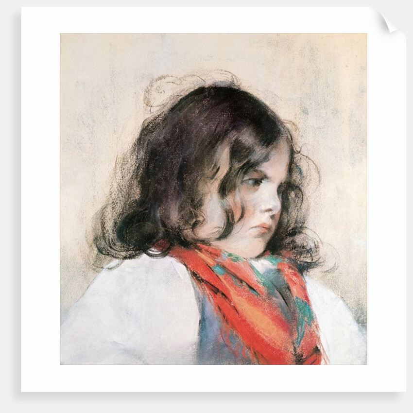 Head of a Child by Mary Stevenson Cassatt