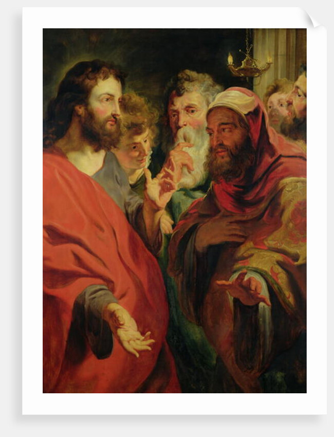 Christ Instructing Nicodemus by Jacob Jordaens