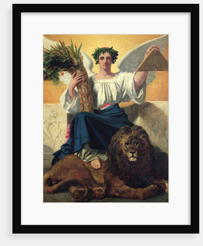 The Republic, 1848 by Jules Claude Ziegler