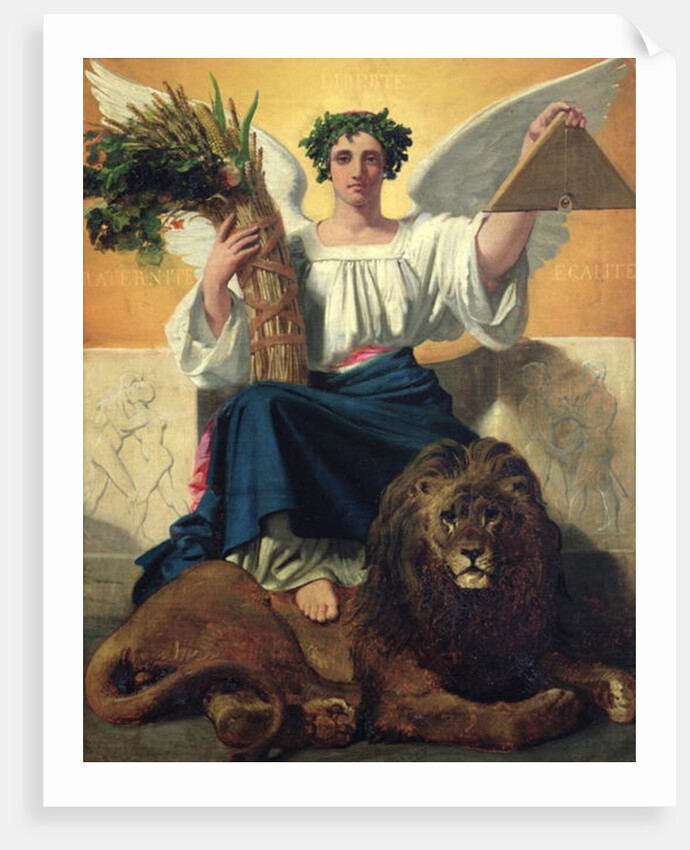 The Republic, 1848 by Jules Claude Ziegler