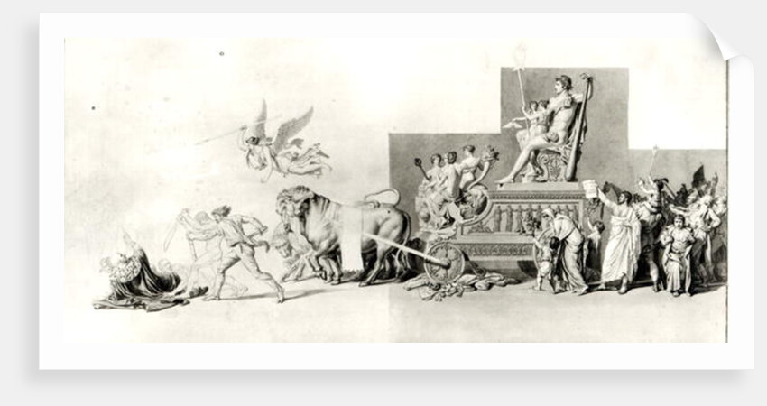 Triumph of the French People over the Monarchy by Jacques Louis David