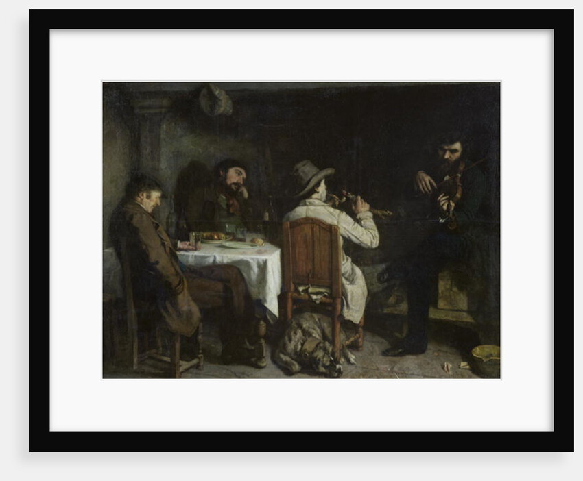 After Dinner at Ornans, 1848 by Gustave Courbet