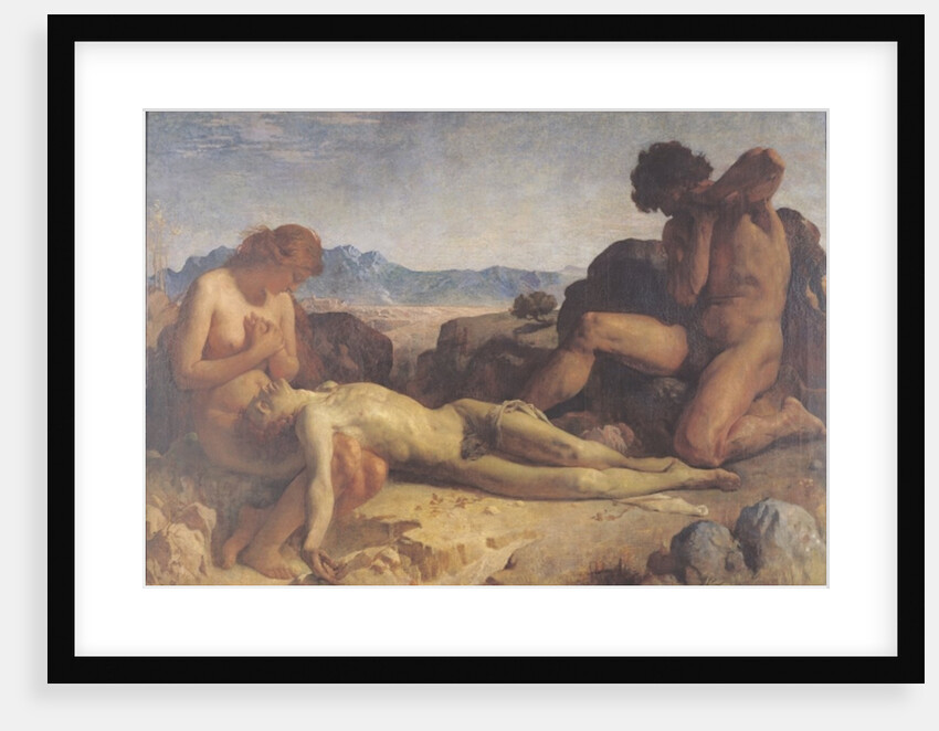 Adam and Eve finding the body of Abel by Leon Joseph Florentin Bonnat