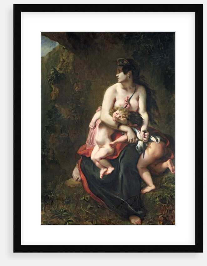 Medea, 1838 by Ferdinand Victor Eugene Delacroix
