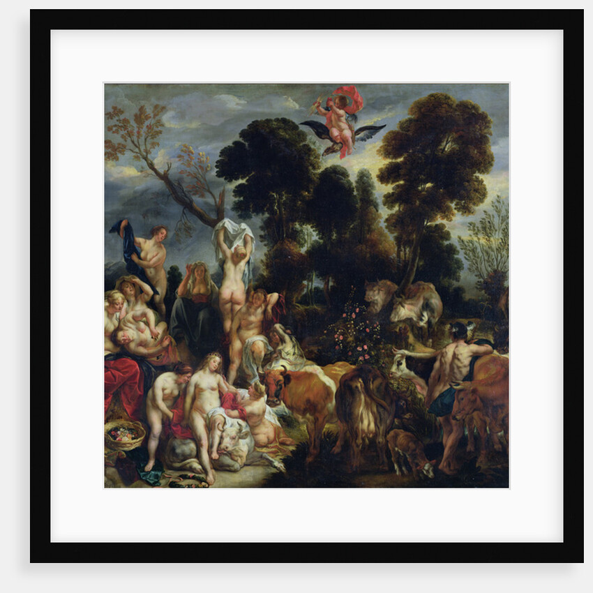 The Rape of Europa, 1643 by Jacob Jordaens
