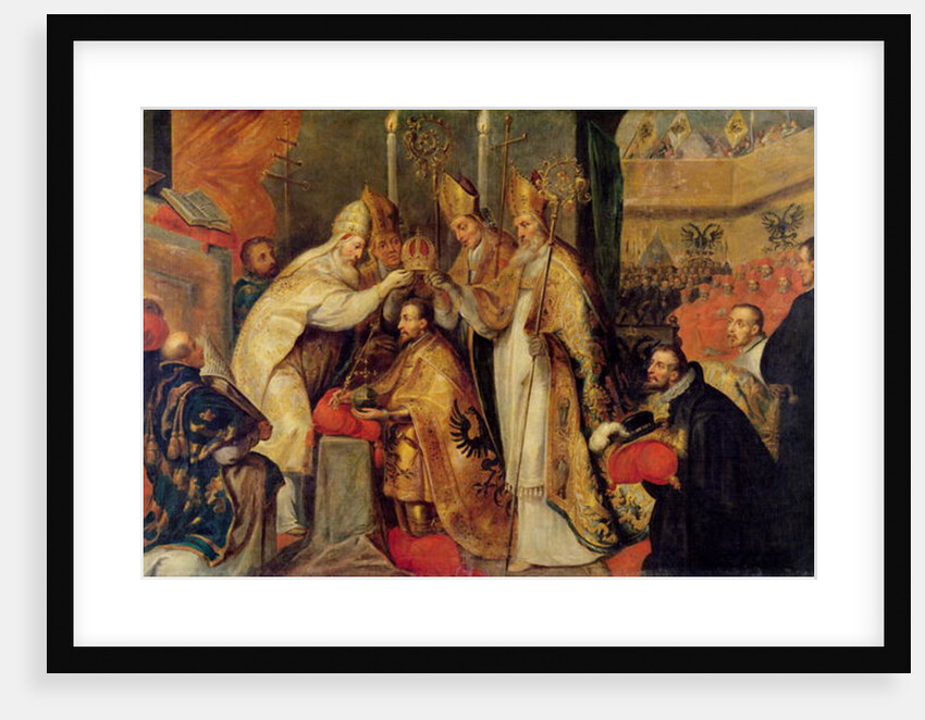 The Coronation of Charles V, Holy Roman Emperor by Cornelius I Schut