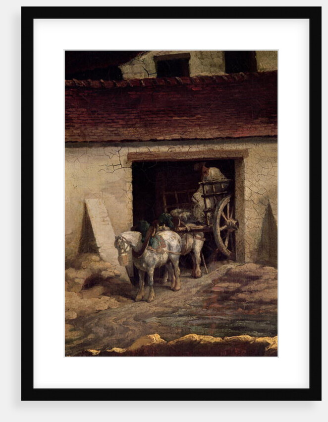 The Kiln at the Plaster Works by Theodore Gericault