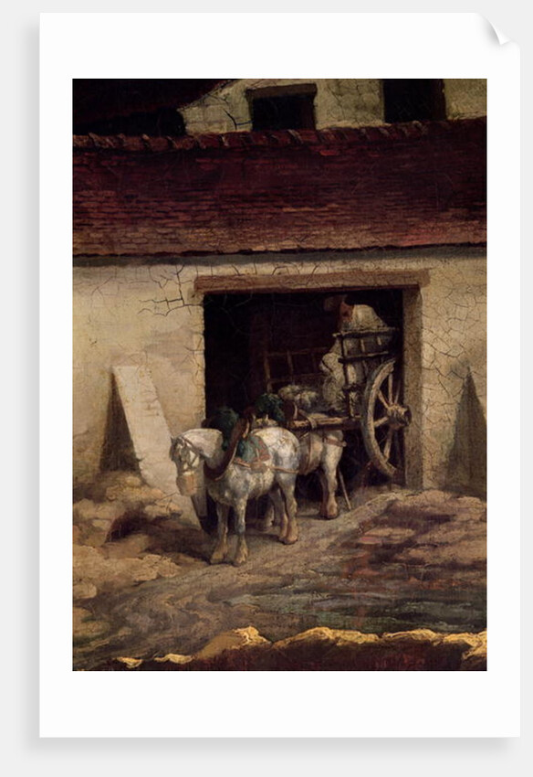 The Kiln at the Plaster Works by Theodore Gericault